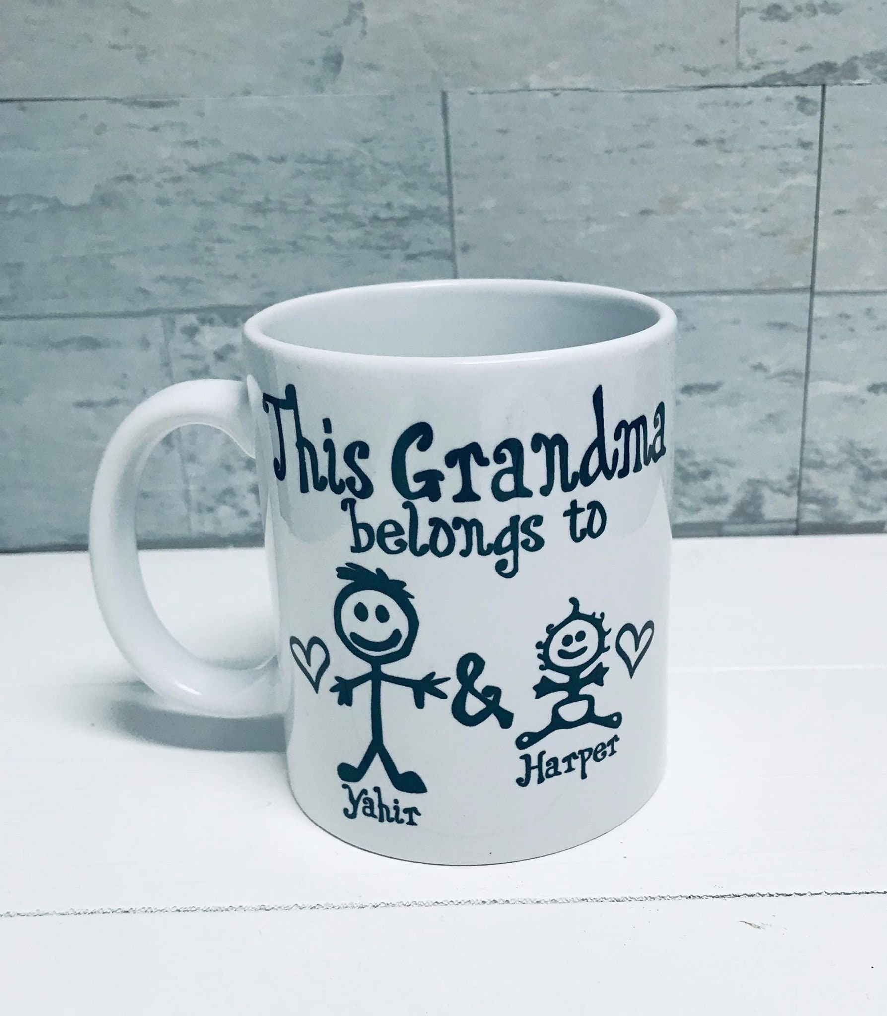 Personalized Grandma Gift / Grandpa Coffee Mug / This grandma Etsy