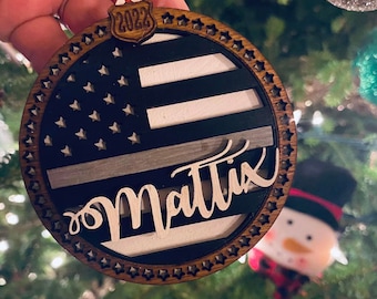Corrections officer gift, correctional gift, Christmas ornament