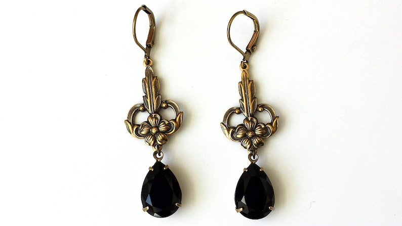 Crystal Teardrop Earrings