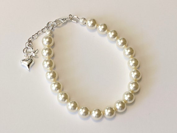 How To Make Simple Pearl Bracelet// Beads Bracelet// Useful & Easy - YouTube