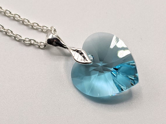 Collier Coeur, Métal Doré, Perles & Cristaux - Swarovski - Ocarat