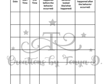 ABC Data Form