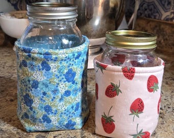 Sourdough Starter Jar Cozy: Insulated Pint & Quart Warmer