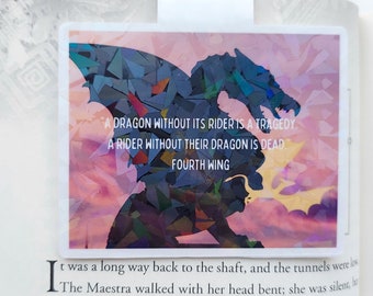 Dragon Magnetic Bookmark: Booktok Library Accessory