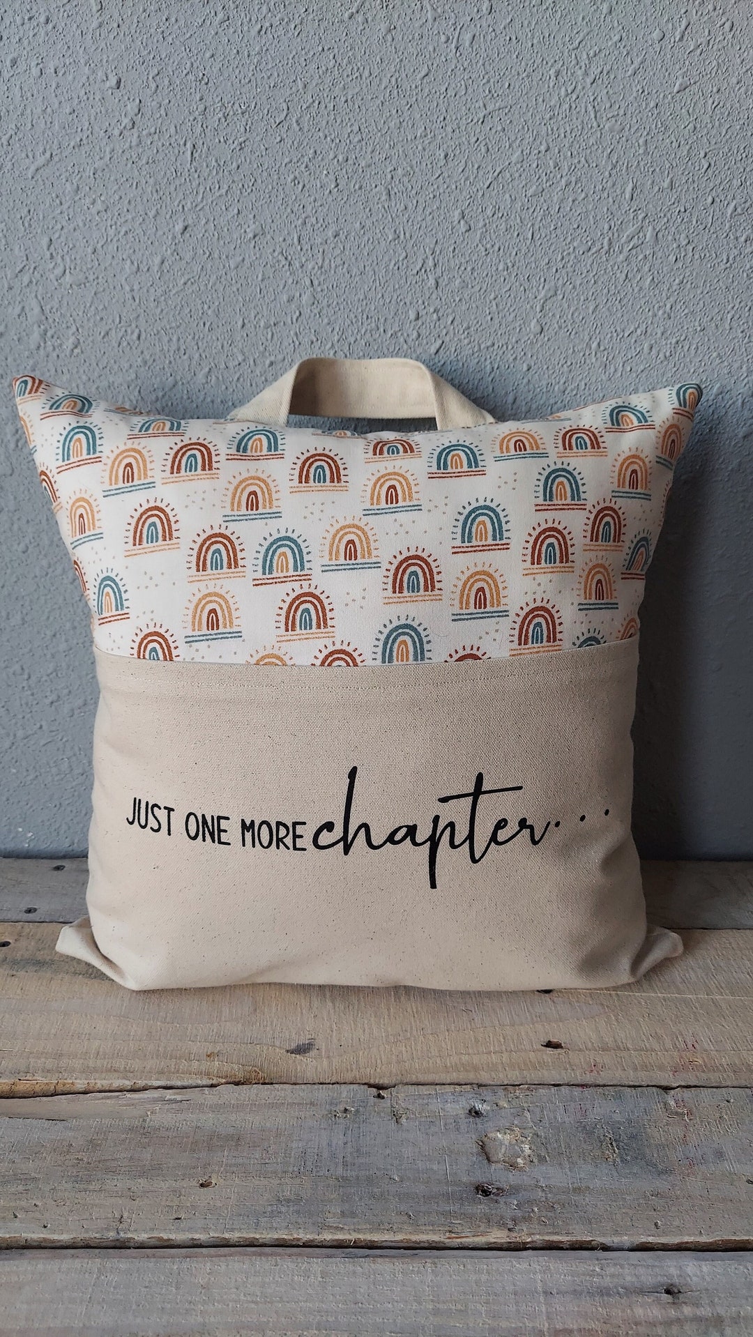 One More Chapter Reading Pillow Cover, Book Lover,reading Pillow Cover