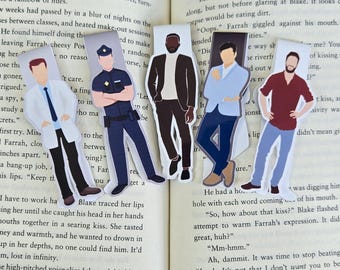 Book Boyfriend Magnetic Bookmark: Library Booktok Gift