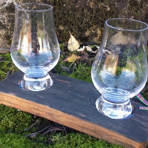 Whisky barrel whisky tasting tray-Glencairn glass flight tray - whiskey stave serving tray  - whisky gift
