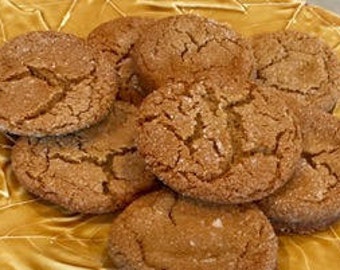 Molasses Sugar Cookie/Sugar Cookie/2 dozen