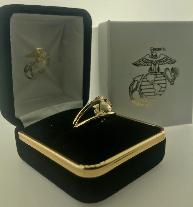 Womens Marine Corps Ring Etsy