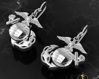 USMC EGA Earrings