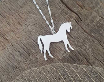 Beautiful Handmade Horse pendant/necklace in sterling silver