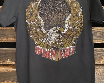 Country Deep Born Free vintage t shirt