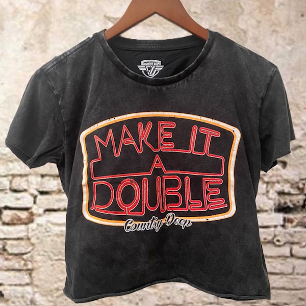 Mach es zu einem Double Baby Doll Acid Crop T-Shirt