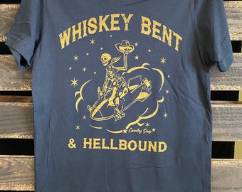 Whiskey Bent Hellbound Vintage Unisex T-Shirt