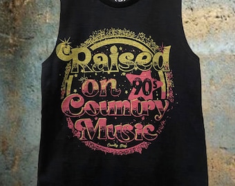 Raised on 90's Muscle Tank top