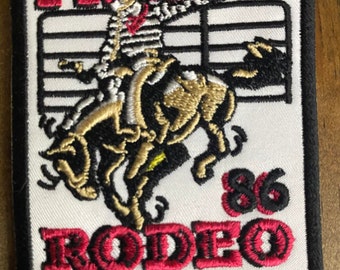 Prison Rodeo Huntsville 1986 Patch