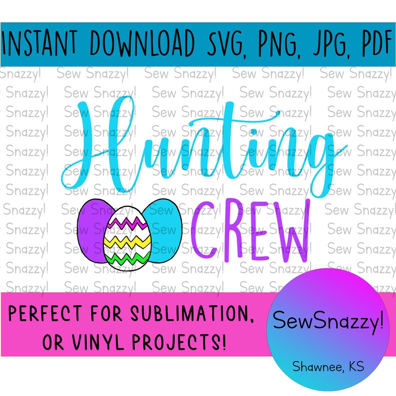 Download Hunting Crew Svg Easter Png Easter Egg Hunt Jpg Sublimation Cut Files Toddler Sister Brother Family Happy Easter Svg Cricut Easter Shirt Pdf Clip Art Art Collectibles Mukena Id