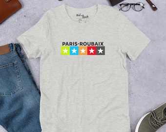Paris Roubaix Secteur Pavé - Vintage Cycling Classics Unisex T-Shirt