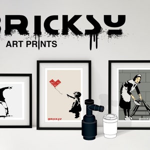 Bricksy A3 Art Print