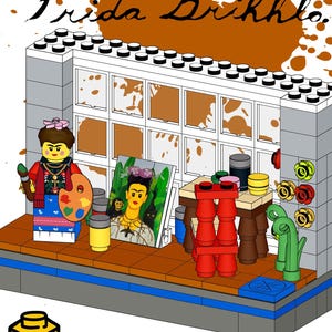 Frida Brikhlo: Art MOC Series 2