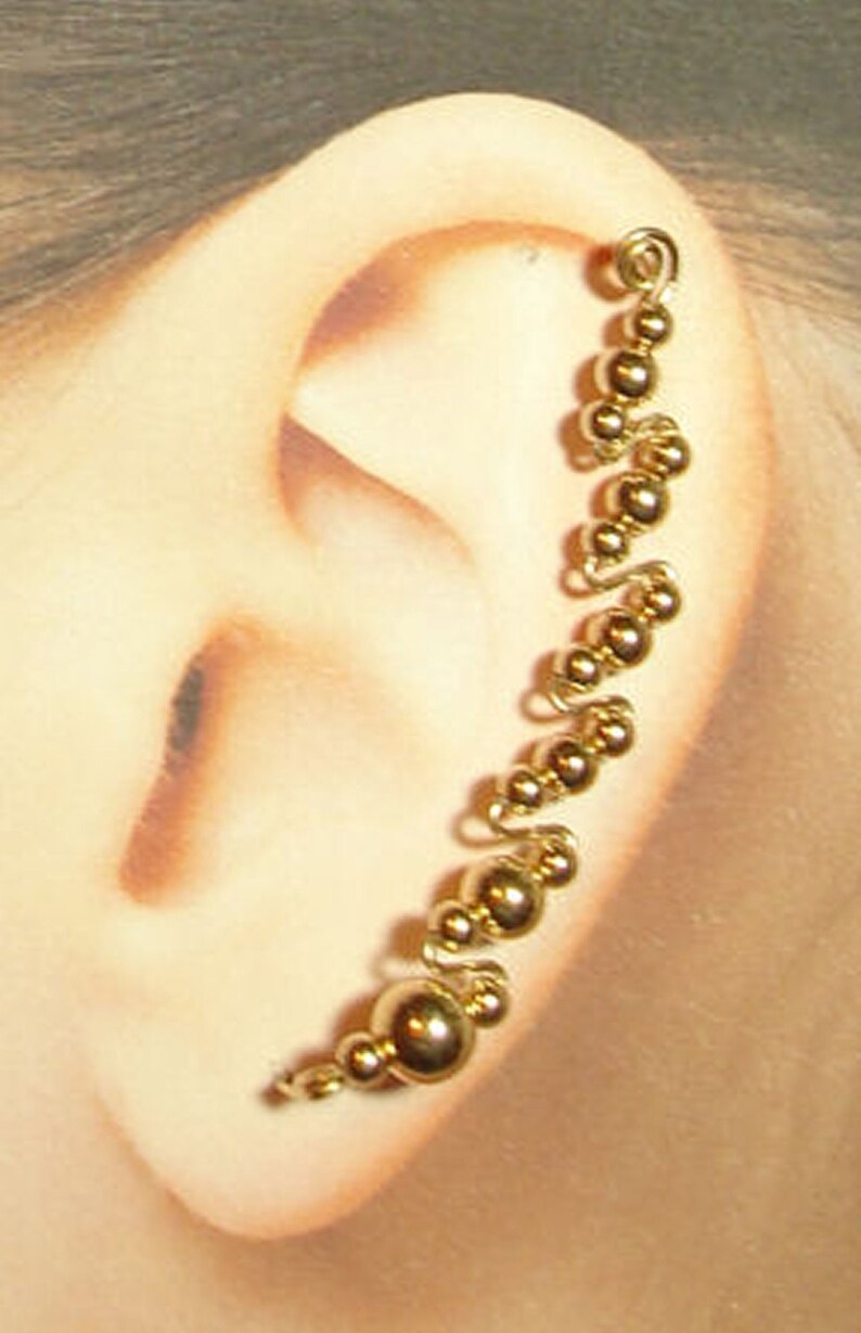 Full ear climber earrings Clearance
