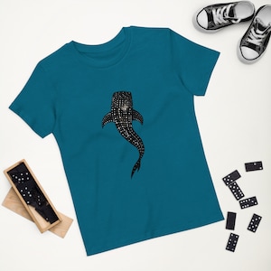 Whale Shark Organic cotton kids t-shirt