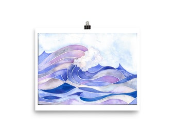 Wave Art Print