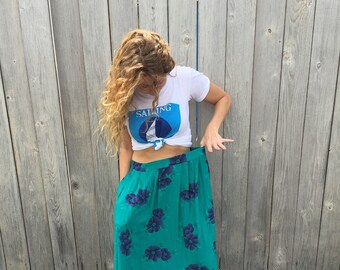 Jupe Leifsdottir En Coton-soie Multicolore Avec Poches - Taille 4, Neuve Avec étiquettes