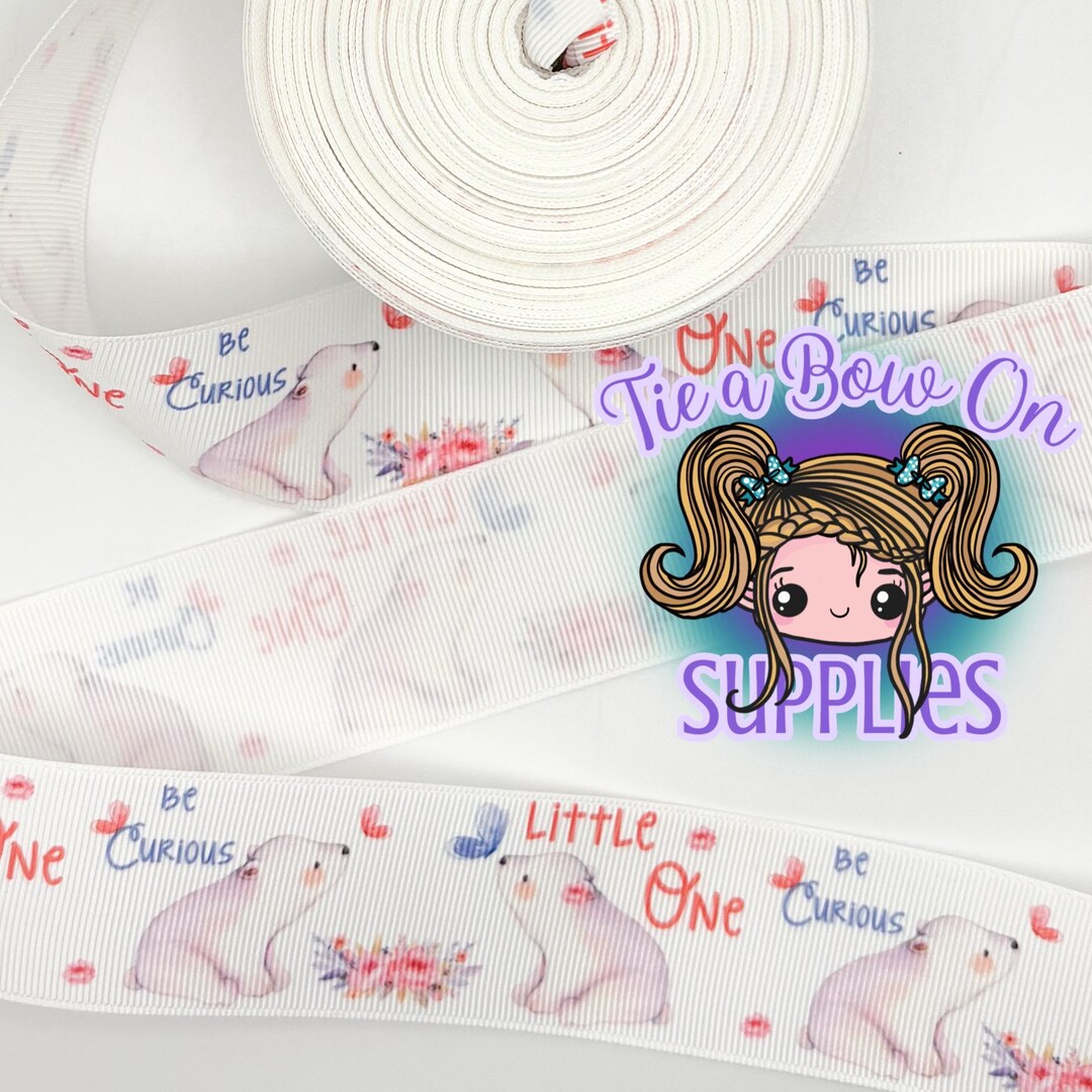 Baby Animal Ribon Sweet Baby Animal Ribbon | Choose From 3 Designs | 1.5