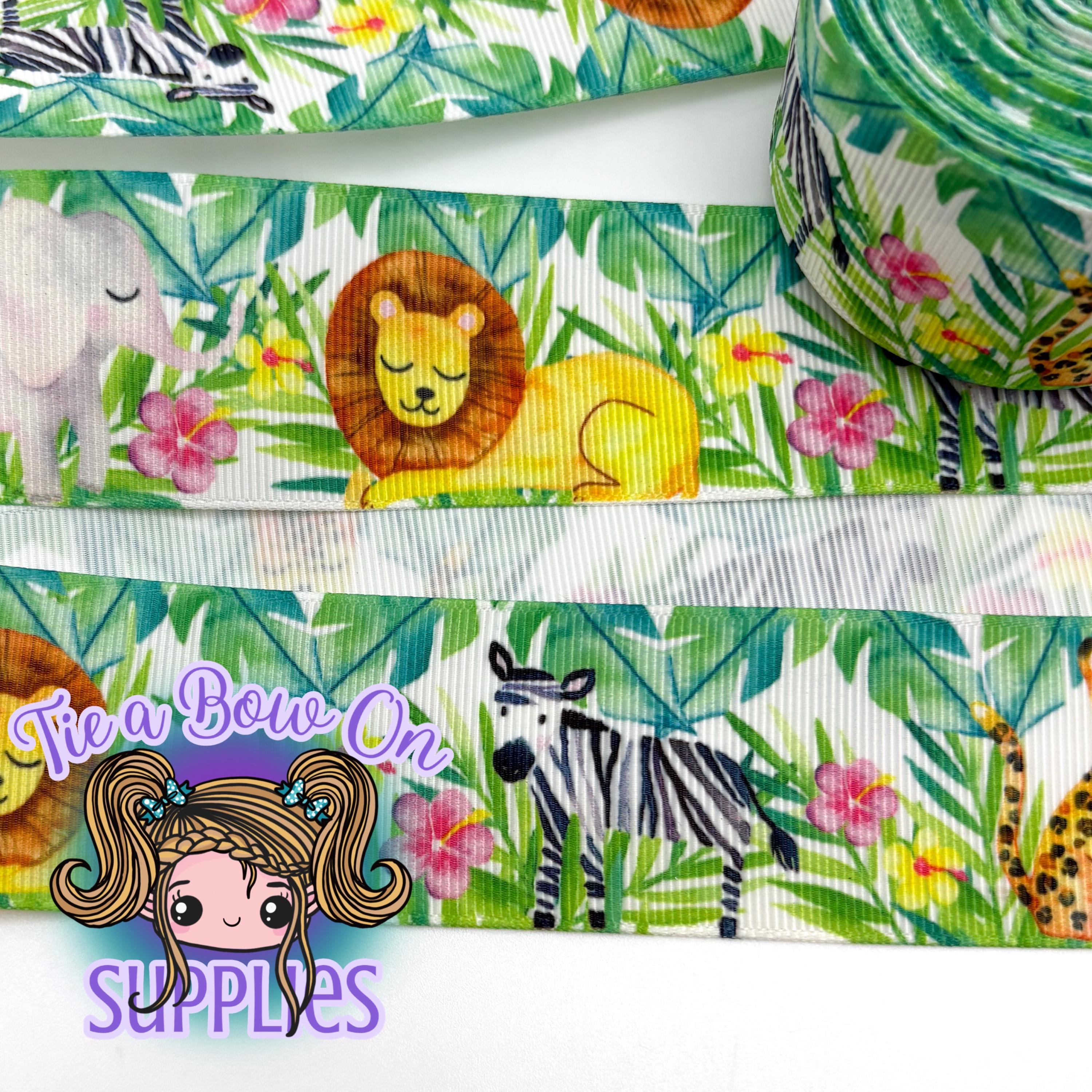 Zoo Animals Ribbon | 1.5