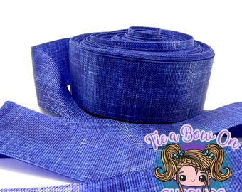 Dark Blue Denim Ribbon | 1.5" USDR Double-Sided Grosgrain Ribbon | Ribbon for Hairbows or Crafts |