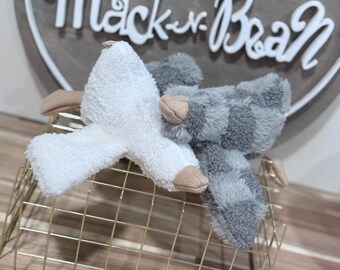 Goose lovie, stuffed goose, heirloom, baby goose, Newborn gift, babyshower gift,macknbean,gift for baby, gift idea, baby