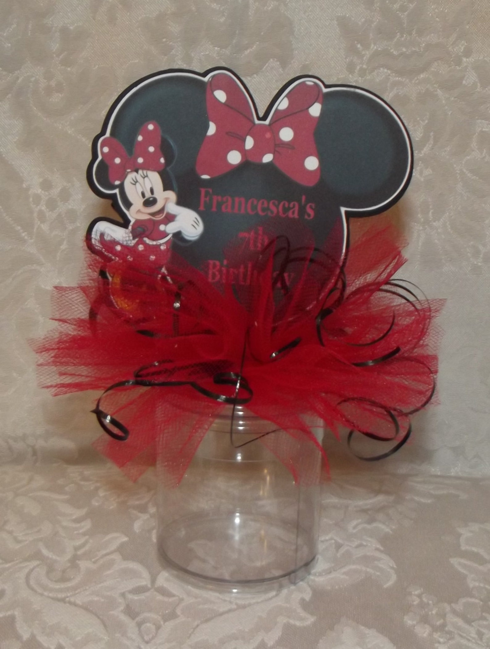 Minnie Mouse Personalized Favor set of 10pcs Etsy