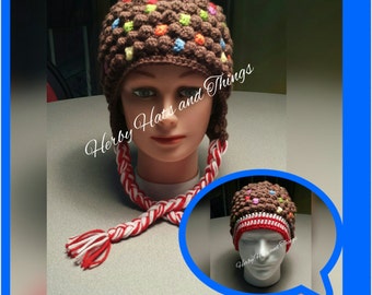 Modello digitale - Modello cappello Candy Crush Color Bomb