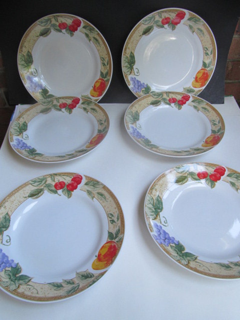 GIBSON//Dinner//Plates//Vintage//Fine //China//Ceramic// 11 Etsy