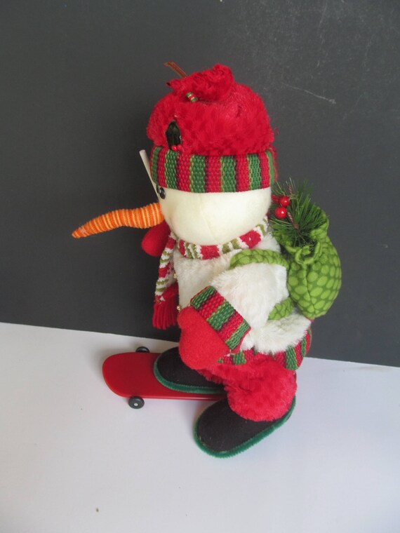 singing snowman toy