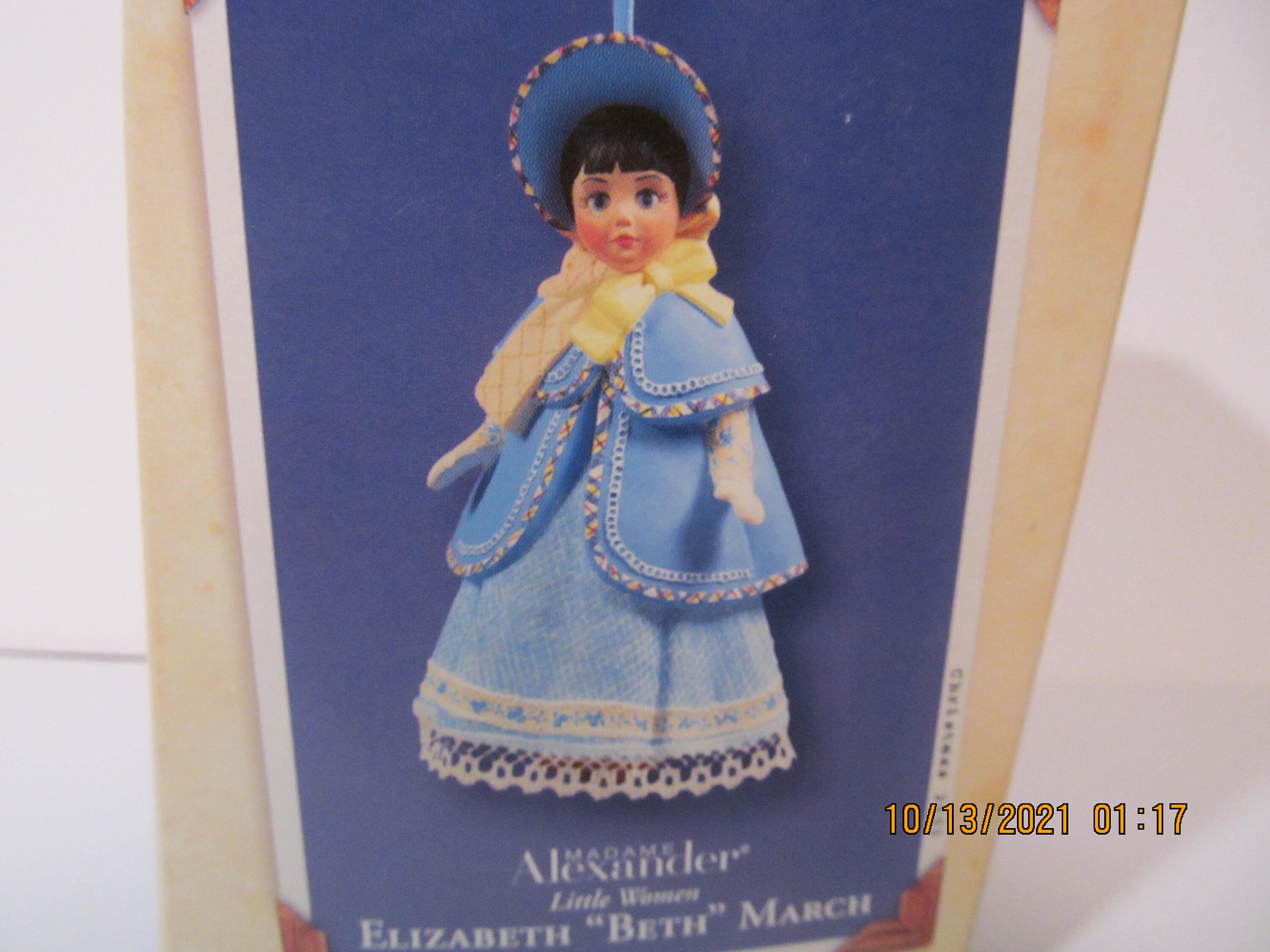 2022 Hallmark Madame Alexander Christmas Ornment Hallmark Elizabeth Beth March Christmas Ornament Madame | Etsy Denmark