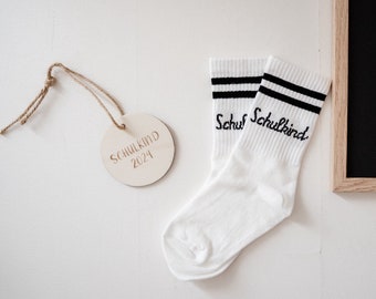 Cool schoolchild socks for starting school, a gift for starting school