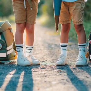 Schoolchild sock, first day of school size 29-34