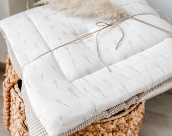 Baby-Krabbeldecke groß, Krabbelmatte, Spieldecke, Spielmatte 120x120cm