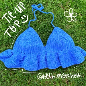 Tie-Up Top | Crochet Top Pattern | Beginner Crochet Pattern | *PATTERN ONLY*