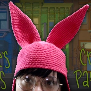 Louise Inspired Bunny Hat: Crochet pattern