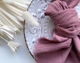Mauve Napkins Etsy