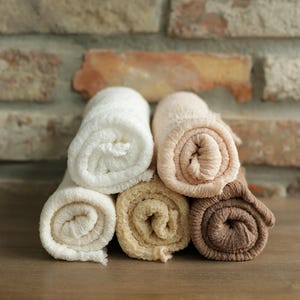 Hand Dyed Cotton Gauze Table Runner, Rustic Wedding Arch Decor, Ivory Cheesecloth Decor image 1