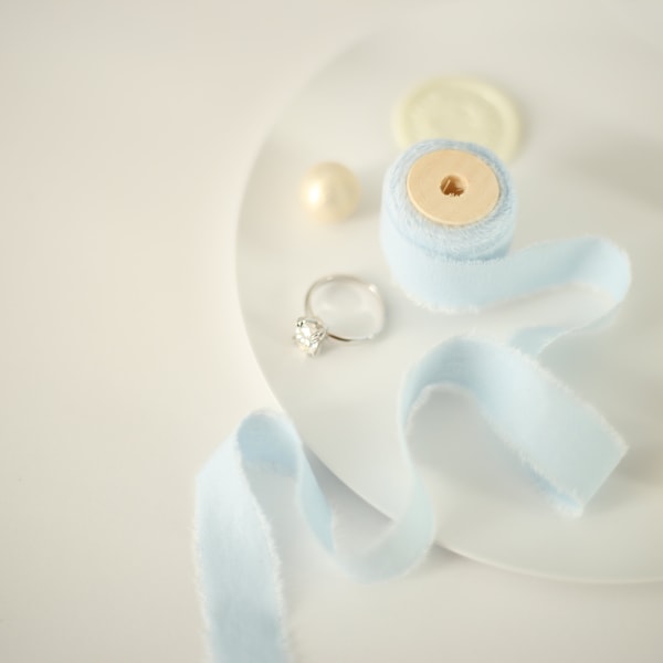 Light Blue Ribbon Etsy