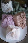 Hand-Dyed Furoshiki Cloth: Reusable Gauze Fabric Gift Wrap product logo