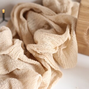 Nude Collection Gauze Runners With Crinkle Texture / 5 Shades - Etsy Canada