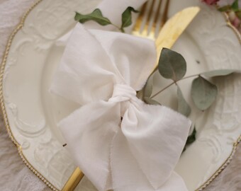 Hand Dyed Silk Ribbon, Frayed Edge Wedding Bouquet Ribbon, Matte Silk Batiste Ribbon, Green Beige Neutral Invitation Styling Ribbon