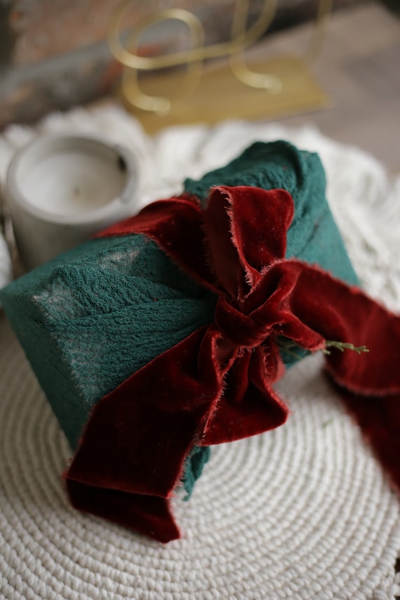 Silk velvet ribbon discount