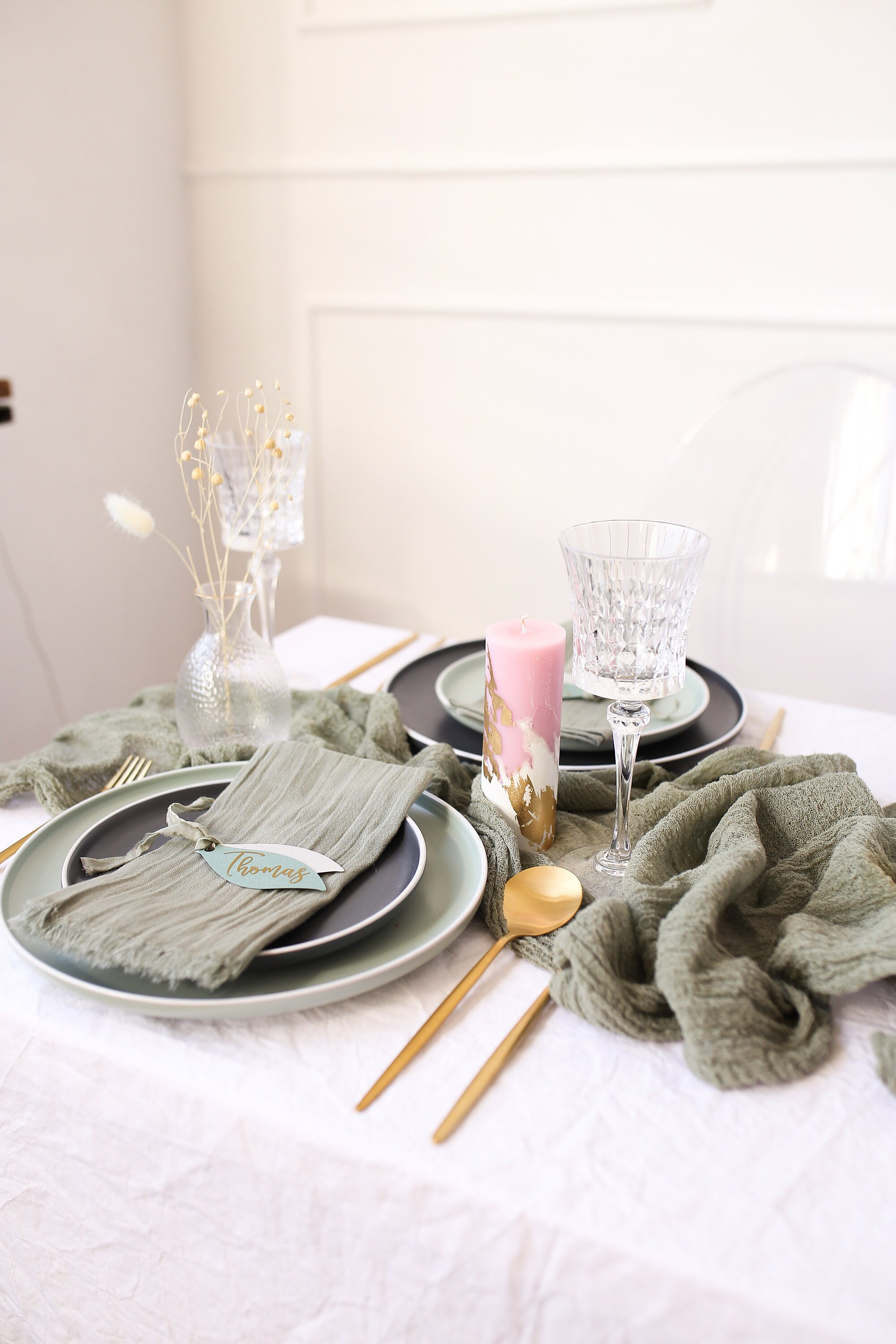 SAGE GREEN Wedding Centerpiece Cheesecloth Runner Green Rustic Etsy